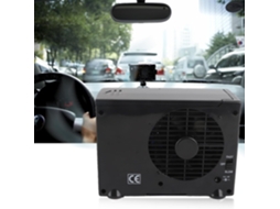 Ventilador Portátil De 12v Para Carro, Mini Ventilador Ajustável De 2 Velocidades Para Casa, Escritório E Carro – Baixo