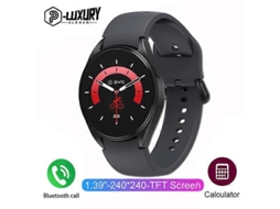 Relógio inteligente Bluetooth Watch 5 Pro com chamadas sem fio, rastreador de condicionamento físico para adultos, pacote GT4 Mini (2023), novo smartwatch para Samsung Galaxy Ly Ebike.