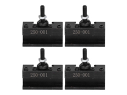 Suporte De Porta-ferramentas 4pçs Aço Rápido Para Usinagem Cnc Turinng Facing Boring 250-001