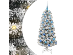 Conjunto 1 Decoração De Árvore De Natal Vidaxl Verde Pvc (150 Cm)