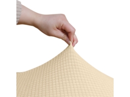 Capa de Sofá Stretch 1 Peça Protector de Móveis Tecido Spandex Macio Elastic Bottom | S/MARCA