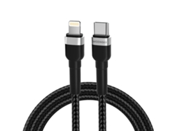Cabo Wozinsky Wnbcl1 Lightning/usb-c Pd 30w 1m - Preto