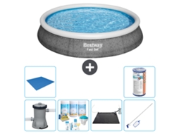 Bestway Piscina Bestway Fast Set Redonda - 396x84 Cm - 7-peças S21444