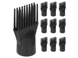 Conjunto de 10 Pentes Profissionais para Secador Cabelo, Bicos Reposição Cabelo. GOKOCO