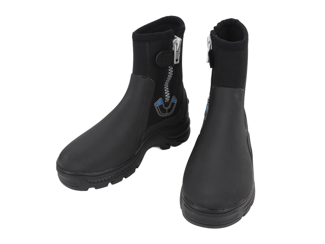 Botas de Mergulho Business 5mm de borracha com solado de neoprene, tamanho 7