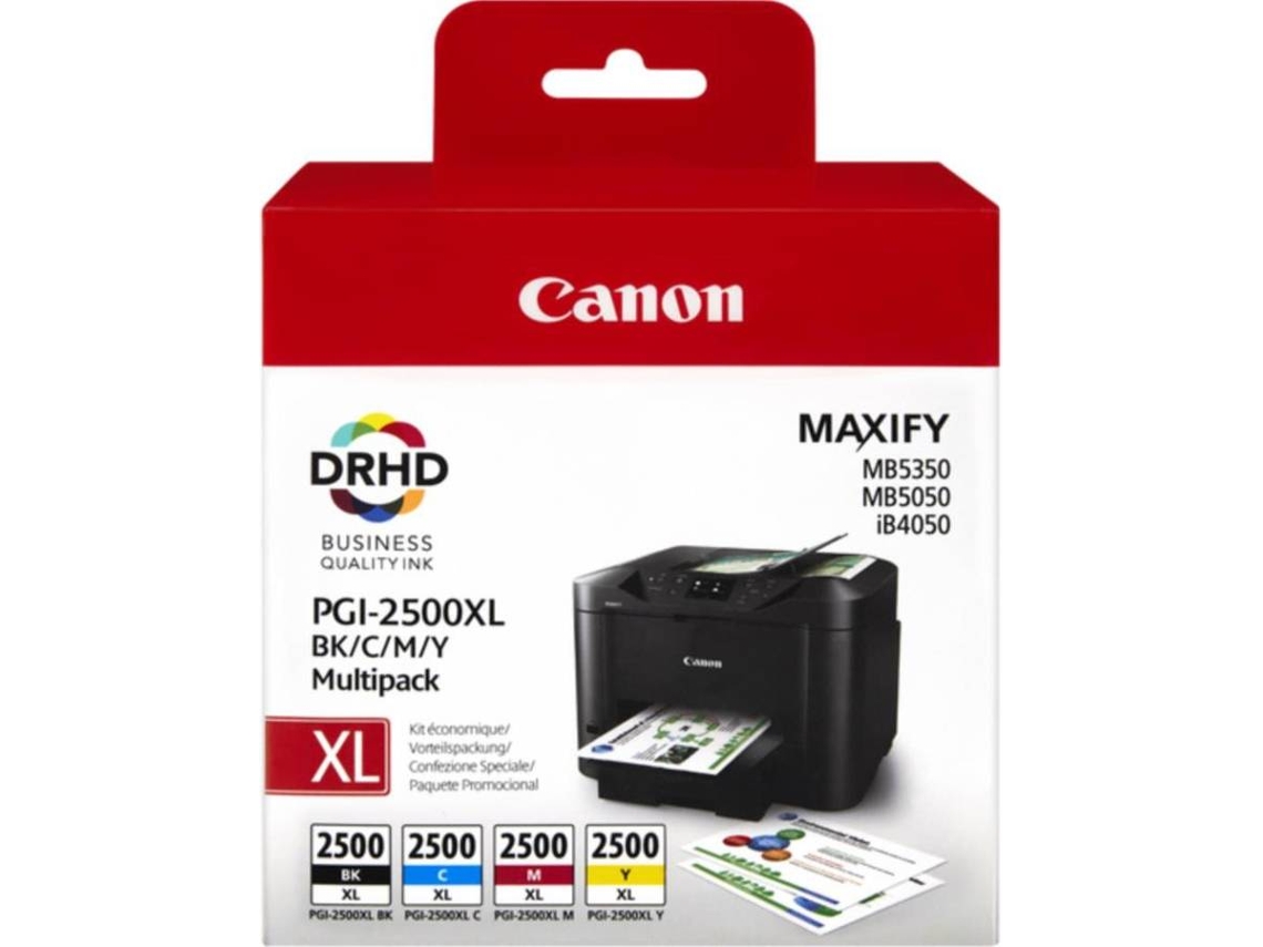 Pack 4 Tinteiros CANON PGI-2500xl (9254B005)