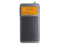 Rádio Portátil De Bolso Bluetooth Mini Fm Estéreo Rádios Alto Falante Bluetooth Sem Fio Com Despertador Para Olysi Shop