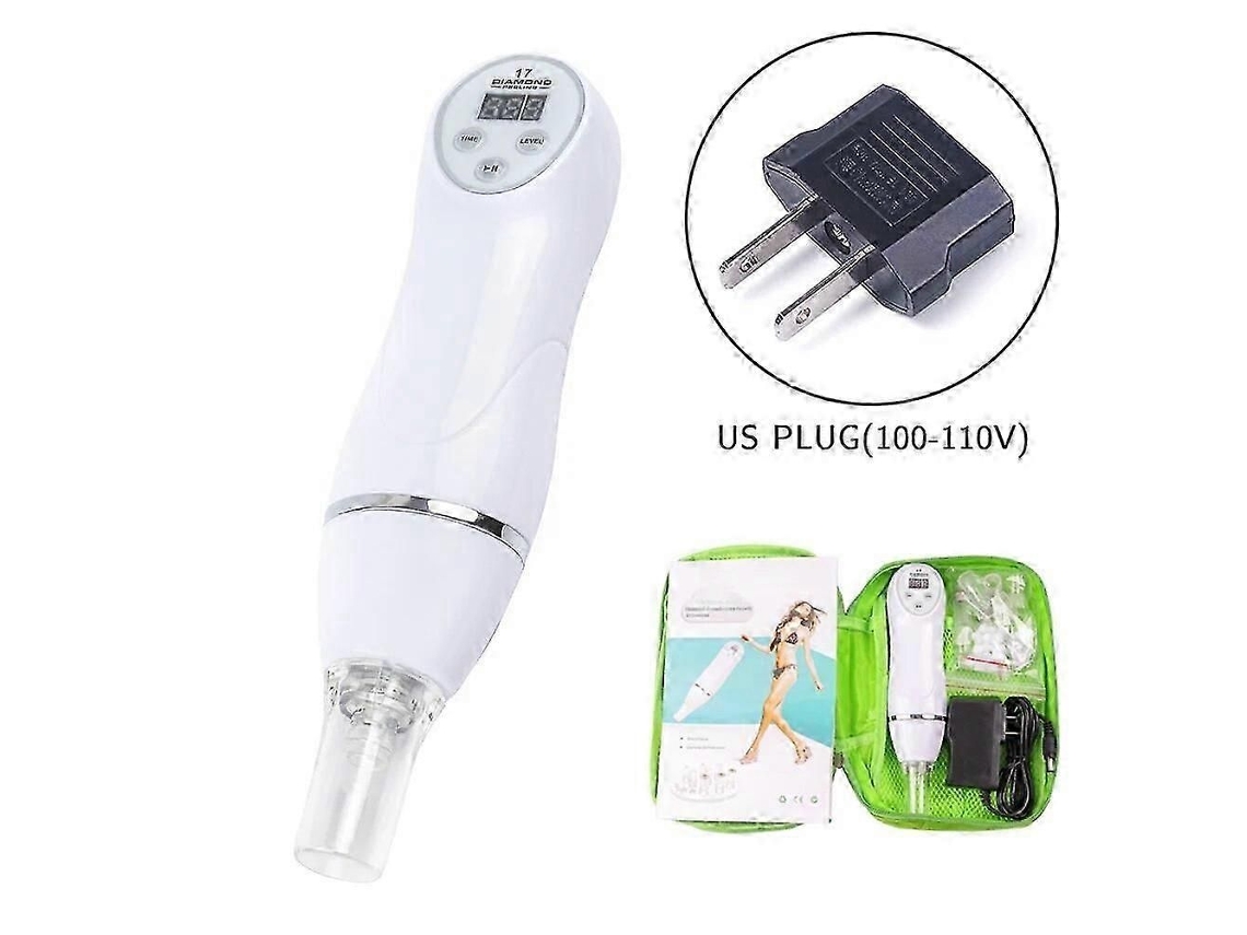 Aparelho de Microdermoabrasão Digital com Diamante e Aspiração para Limpeza Profunda Dos Poros e Remoção de Cravos e Marcas de Acne 26s TAISHENGDA