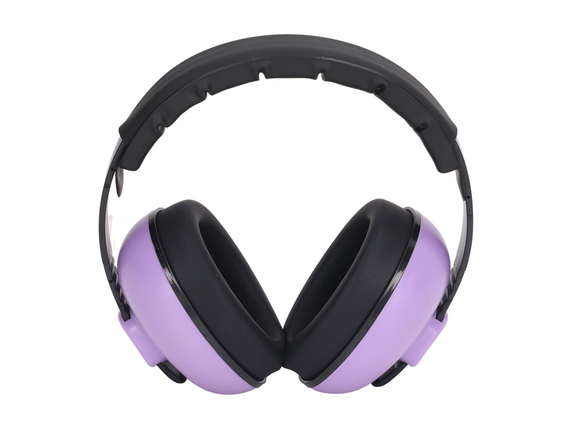 Fones De Ouvido Redução De Ruído Nrr 31db Acolchoado Plegável Roxo