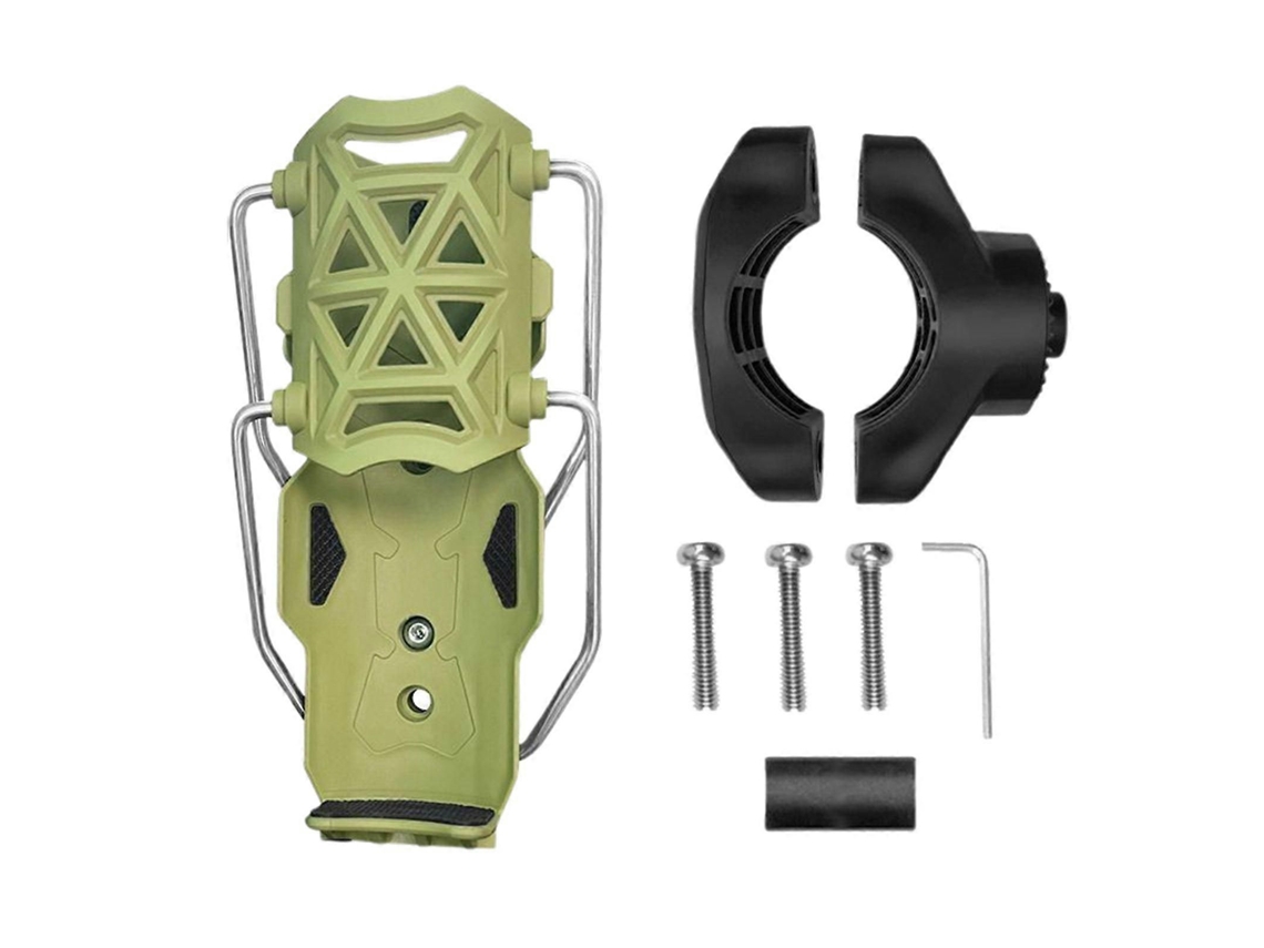 Suporte Adaptável Para Garrafa De Água De Bicicleta Com Fixação Automática, Rotação De 360 ​​graus E Instalação Rápida.