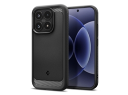 Capa Protetora Spigen Rugged Armor Preta Fosca Para Xiaomi 17