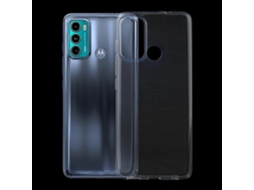 Capa Protetora Macia De Tpu Transparente Ultrafina De 0,75 Mm Para Motorola Moto G60