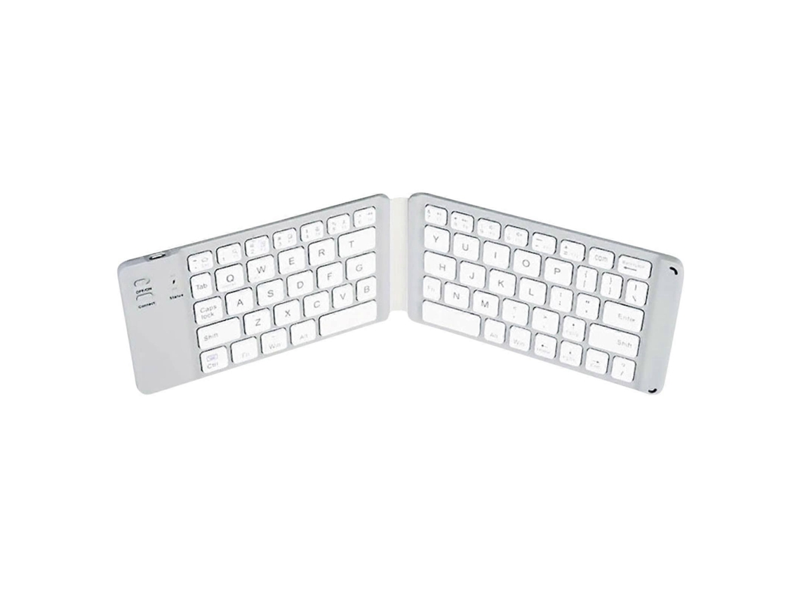 Teclado Bluetooth Sem Fio Dobrável Para Celulares E Tablets, Teclado E Mouse. Nostalgia88