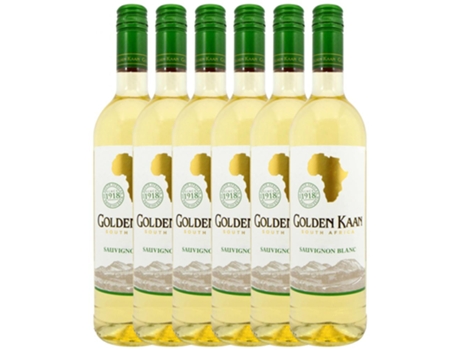 Vinho GOLDEN KAAN Golden Kaan Sauvignon Branca Joven (0.75 L - 6 unidades)