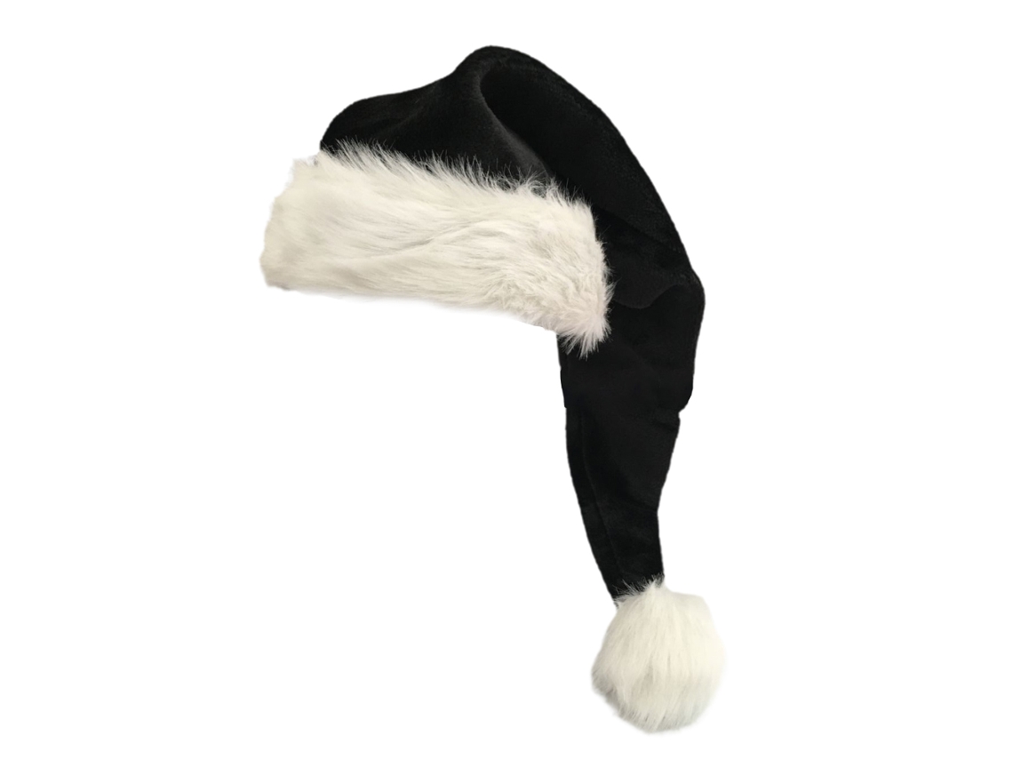 Laxiscreed Boné De Pai Natal De Peluche Com Ponta Longa Para Natal