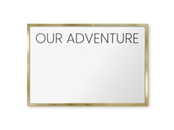 Magnetic Glass Board Our Adventure For The Hall Espelharte (60x40 Cm)