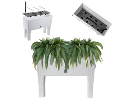 Kadax Flower Box Insert Planter, Capa para suporte de flores, Grande, 80 cm