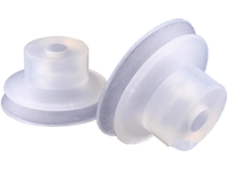 Conjunto De 10 Ventosas Pneumáticas Com Cabeça Grande, Furo De Montagem 8mm, Bico De Silicone Camada Dupla, Moldadas Por