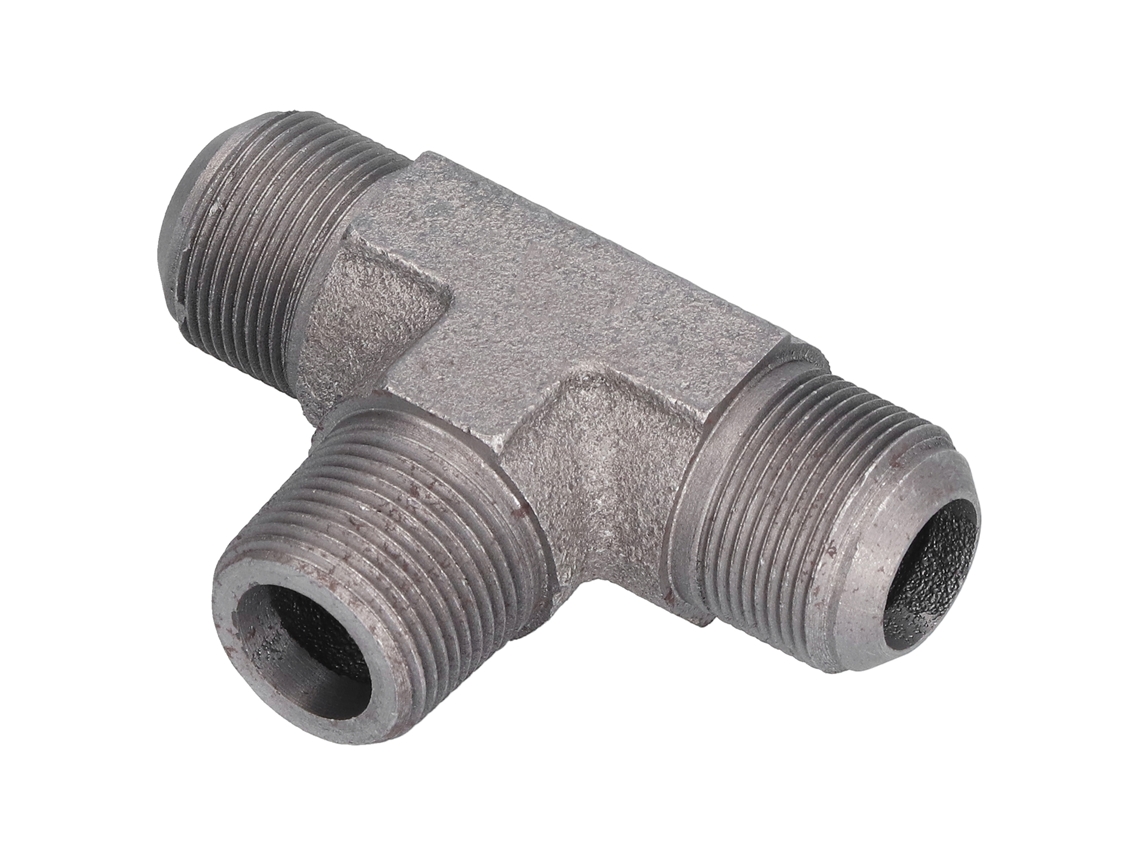 Tee Reto De Ferro Para Compressores De Ar