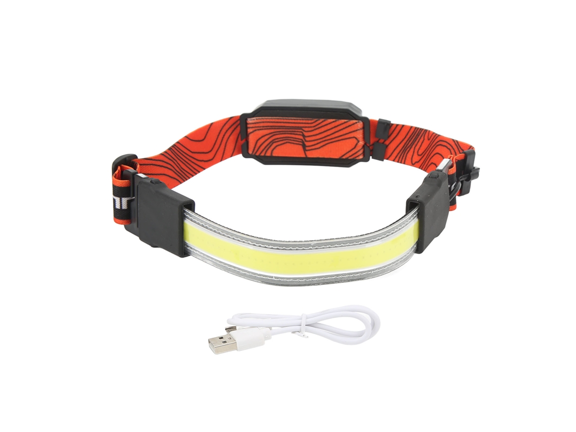 Lâmpada Frontal Led Recarregável Usb Luz Forte