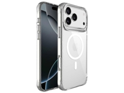 Capa Para Iphone 17 Pro Max Compatível Com Magsafe Tpupc Transparente