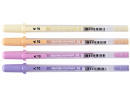 Caneta Rollerball em Gel SAKURA Gelly Roll Moonlight Pastel Embalagem de 8