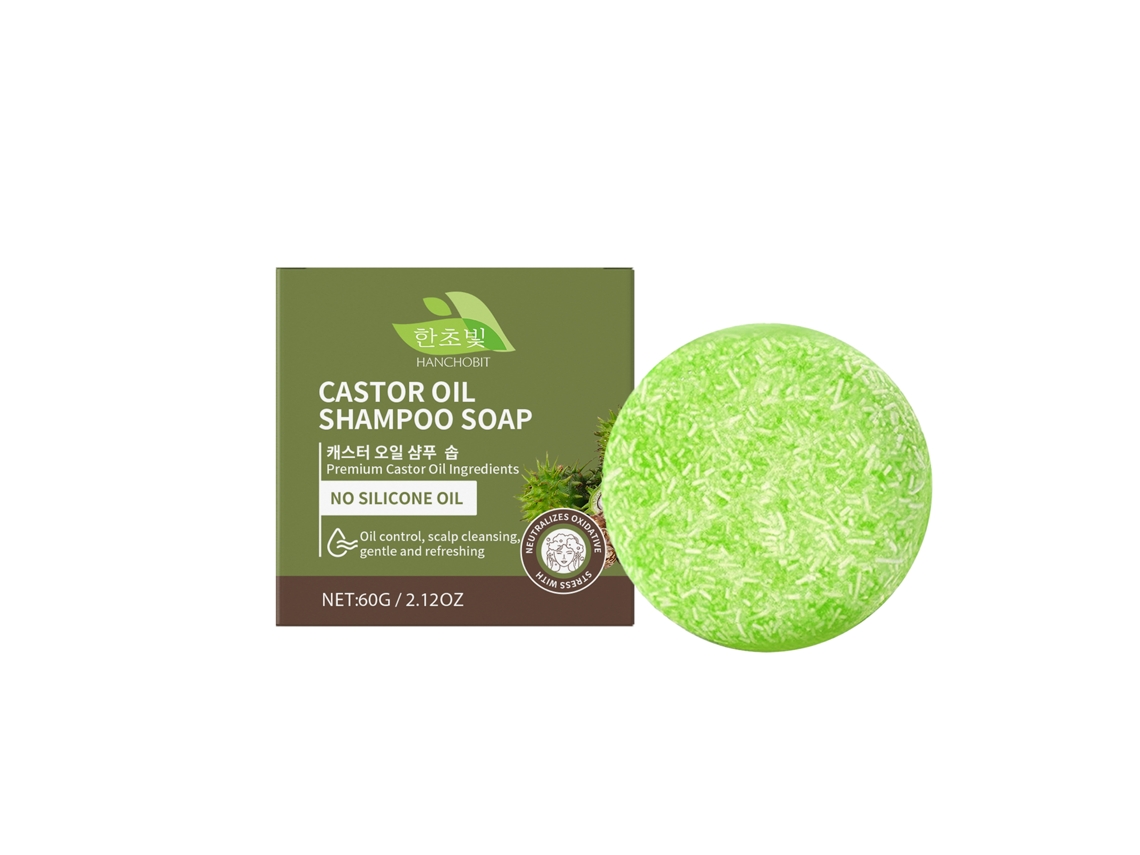 Shampoo Sabonete com Óleo de Castor