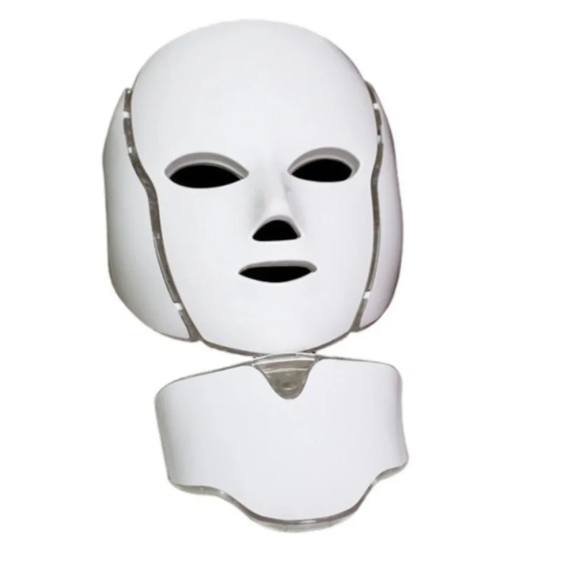 (branco) Máscara Facial De Led Feminina Para Terapia E Cuidados Com A Pele