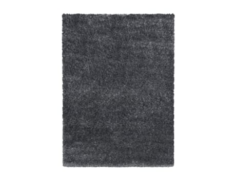 Brilliant Shaggy Tapete Pelo Comprido Retangular 240x340cm Cinzento