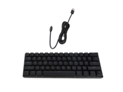 Teclado Mecânico Compacto Bajeal Com 61 Teclas, Interruptores Azuis, Teclas De Injeção Dupla E Iluminação Led De Fundo