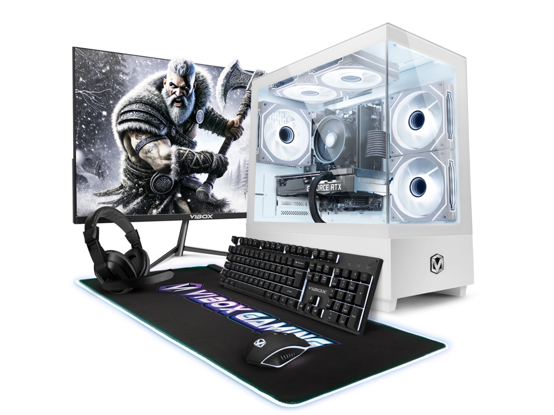 Vibox V-174 Gaming Pc Completo • Ryzen 5 5500 4,2 Ghz • Rtx 5060 8 Gb • 16 Gb Ram • 1 Tb Ssd • Windows 11 • Wifi