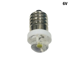 Soquete Para Lâmpada, Base E10, 0,5w, 4,5/6v, 6000k, Acabamento Branco, Para Instalação, Ajuste E Manutenção De Sistemas Elétricos