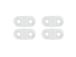 White4pcs Clipes Internos Do Tanque De Água Para Ecovacs Deebot T8/t9/max/aivi T10 Série Aspirador Peças Reposição A
