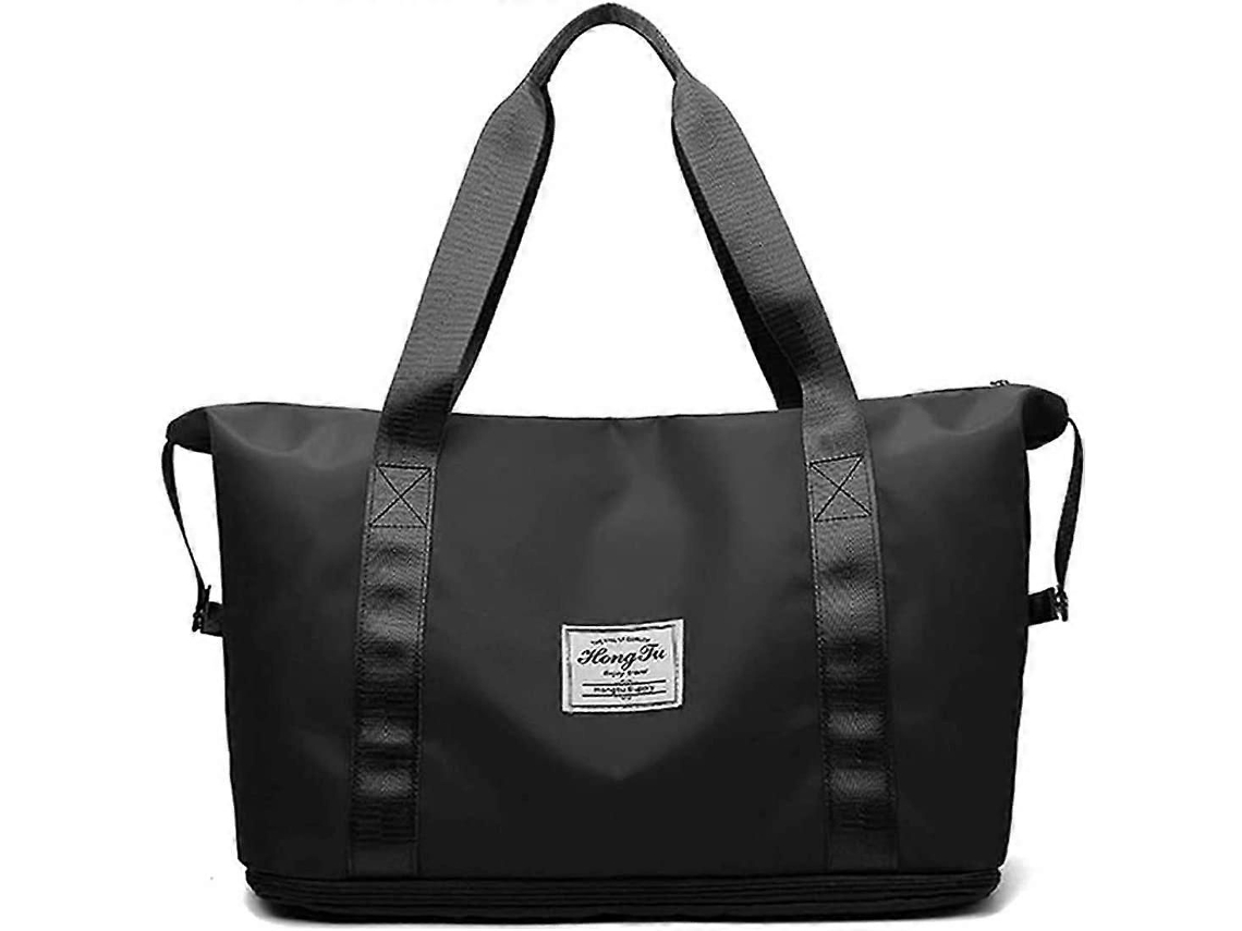 Mala De Viagem Dobrável, Portátil, De Grande Capacidade, Em Tecido Oxford Impermeável, Leve, Ideal Para Compras, Academia E Esportes (roxo Escuro).