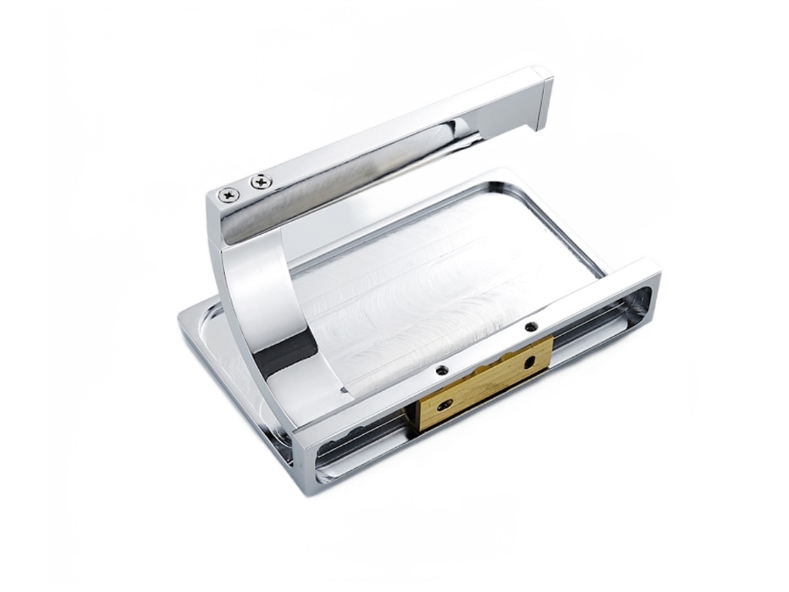 Suporte de Papel Higiénico XGF Prateado