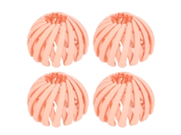 4pcs Grampo De Cabelo Bird Nest Simples Retrátil Claw Clip Para Mulheres E Meninas