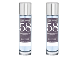Conjunto de 2 Perfumes Homem Nº58 150Ml CARAVAN