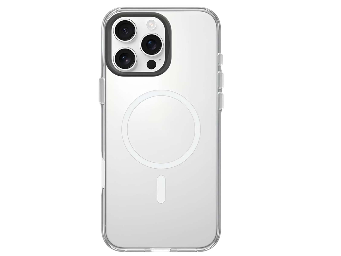 Rhinoshield Capa Para Iphone 16 Pro Magsafe Antichoque Anti-amarelamento Transparente