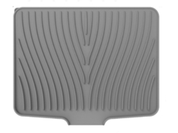 Tapete de silicone para pratos, resistente ao calor, dobrável, 40x33cm