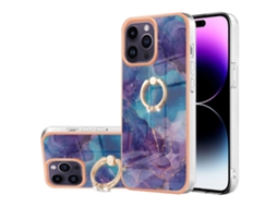 Suporte Casa Imd Padrão Para Iphone 15 Pro Max Pele Sintética Multicor