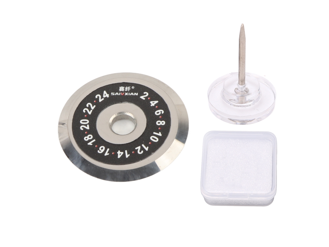 Lâmina De Cortador De Fibra Óptica 24 Faces Diâmetro 22mm Skl 6c A8 Hb 08