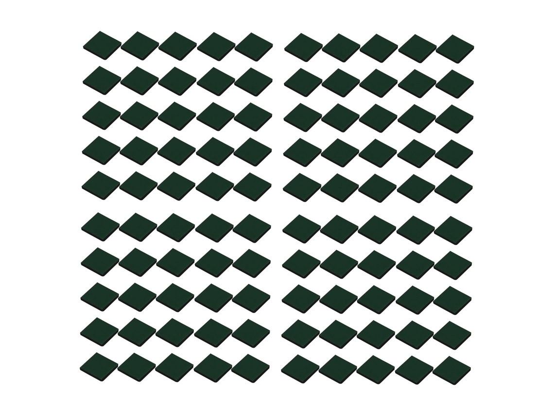 100pcs Suportes Autoadesivos para Amarras de Cabo | S/MARCA