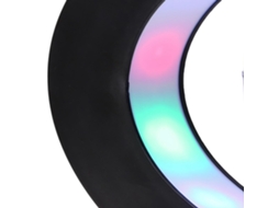 Globo Magnético Flutuante Led Colorido 3 Polegadas com Base em Forma de C e Adaptador