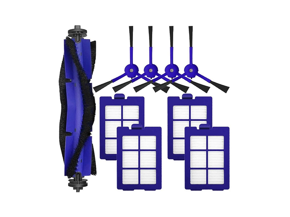 Acessórios de Aspirador Para Robovac X8 Robô Híbrido Peças Sobressalentes Escova Lateral Principal Hepa