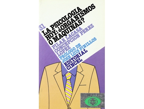 Livro Psicología Hoy: ¿Organismos O Máquinas? de Pilar Concepción (Espanhol)