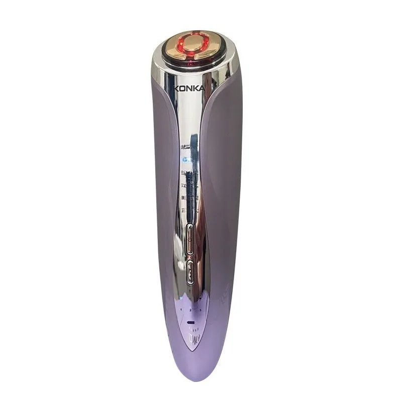 Massageador facial portátil com microcorrente