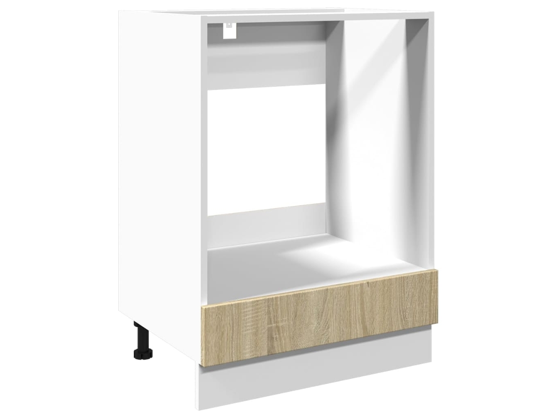 Oven Cabinet, Oven Cabinets Vidaxl Marrom Madeira Processada (n/a)