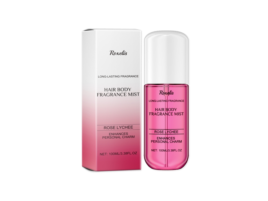 Perfume Roxelis Rose Lichia Fresco Elegante