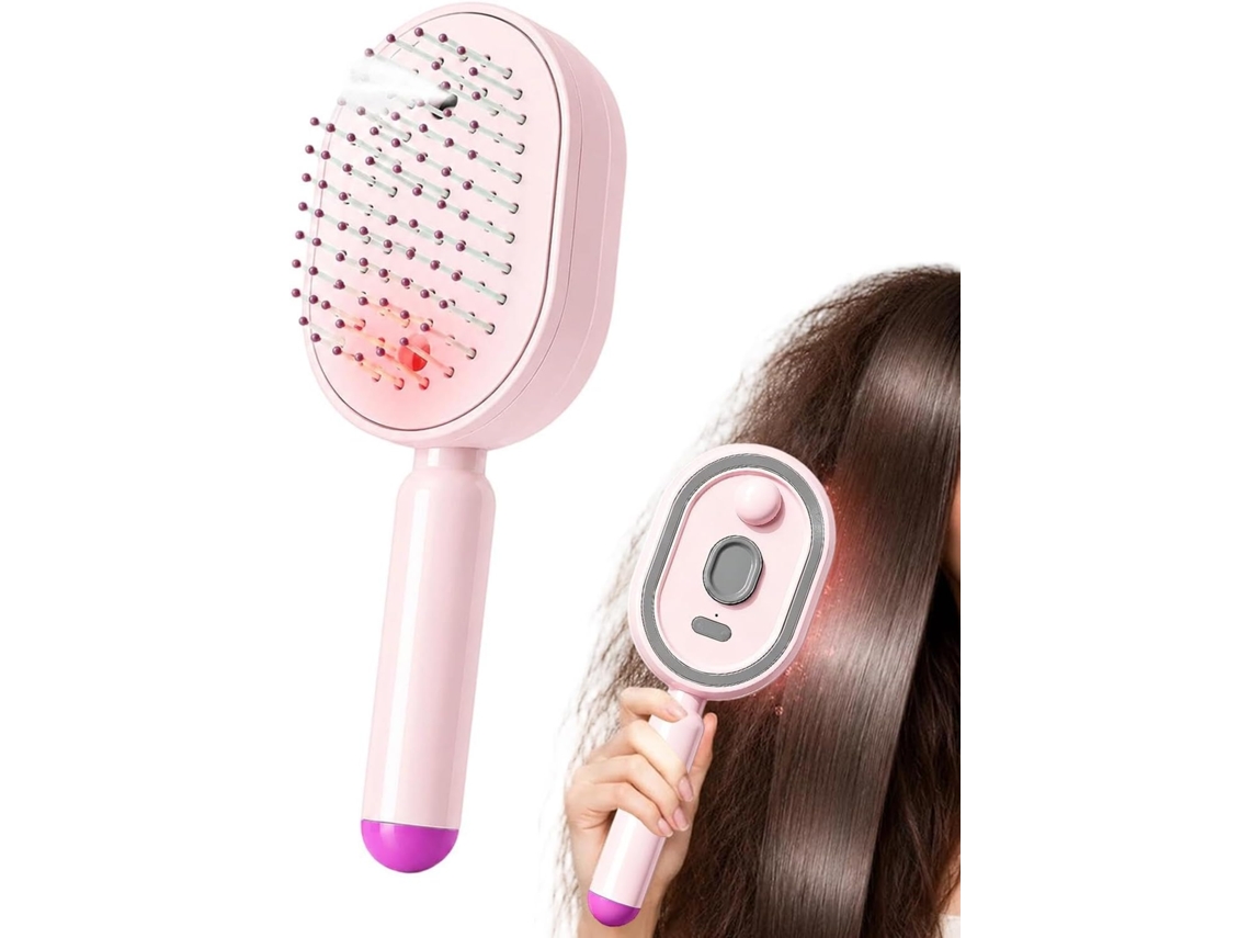 Escova De Cabelo Elétrica Com Spray