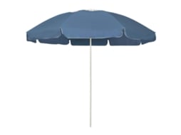 Guarda-sol praia VIDAXL Blue (240 cm)
